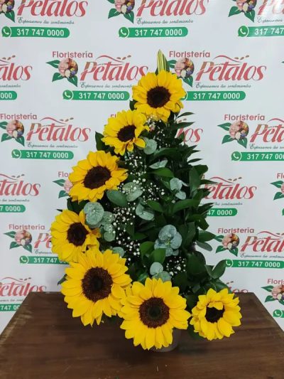 girasoles de lujo